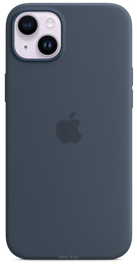 Фотографии Apple MagSafe Silicone Case для iPhone 14 Plus (синий шторм)