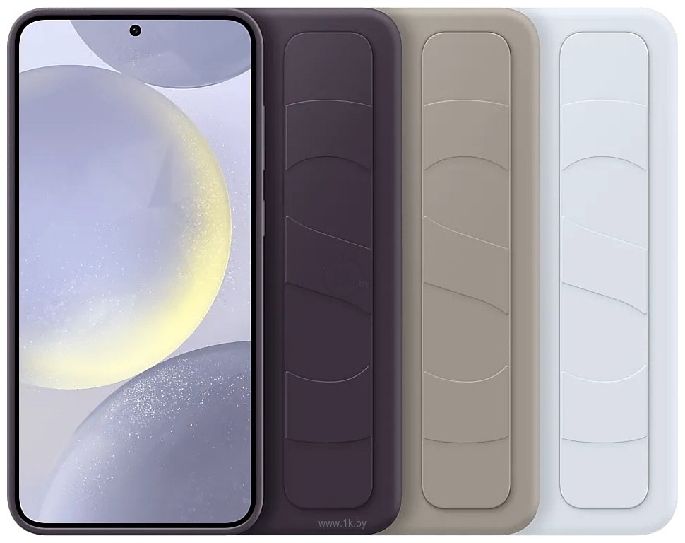 Фотографии Samsung Standing Grip Case S24+ (темно-фиолетовый)