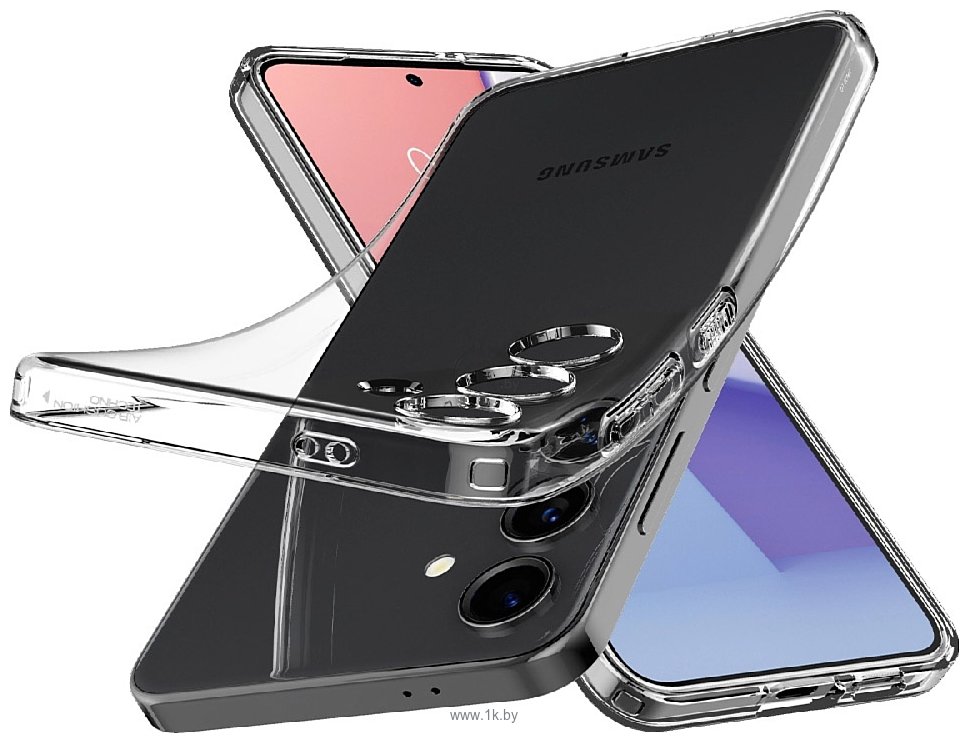 Фотографии Spigen Liquid Crystal для Galaxy S24 ACS07343 (прозрачный)