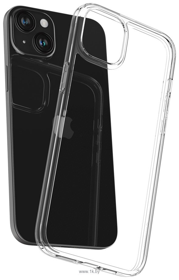 Фотографии Spigen Air Skin Hybrid для iPhone 15 ACS06785 (прозрачный)