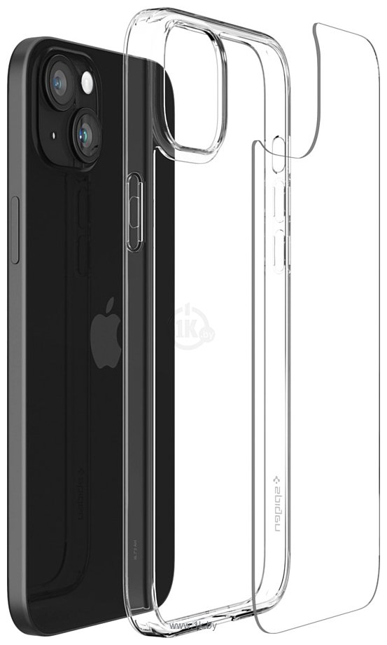 Фотографии Spigen Air Skin Hybrid для iPhone 15 ACS06785 (прозрачный)