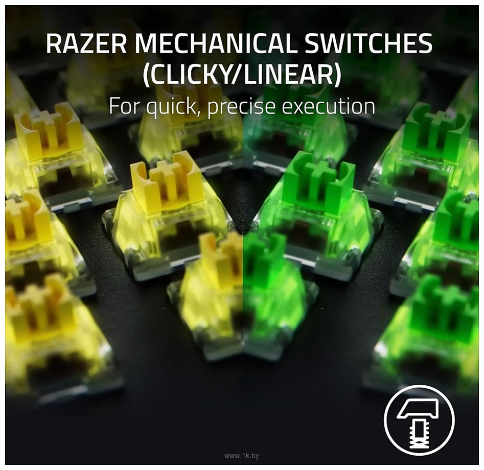 Фотографии Razer blackWidow V4 Razer Yellow