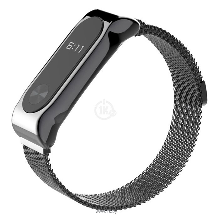 Фотографии Mijobs сетчатый для Xiaomi Mi Band 2 (черный)