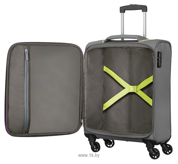 Фотографии American Tourister Holiday Heat Metal Grey 55 см