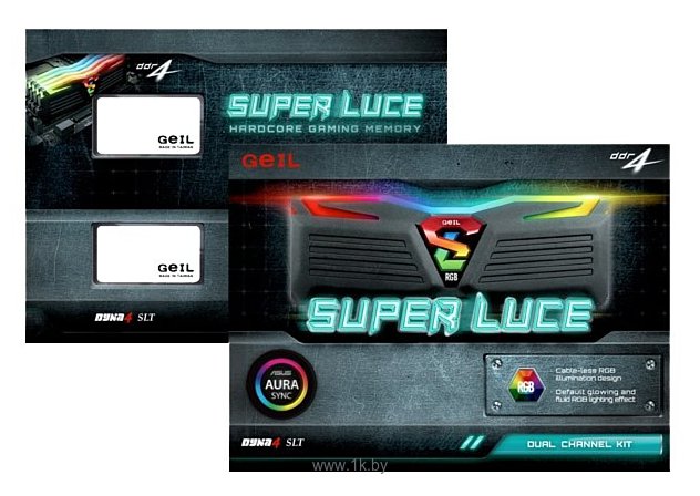 Фотографии GeIL SUPER LUCE RGB SYNC GLS416GB2666C19DC