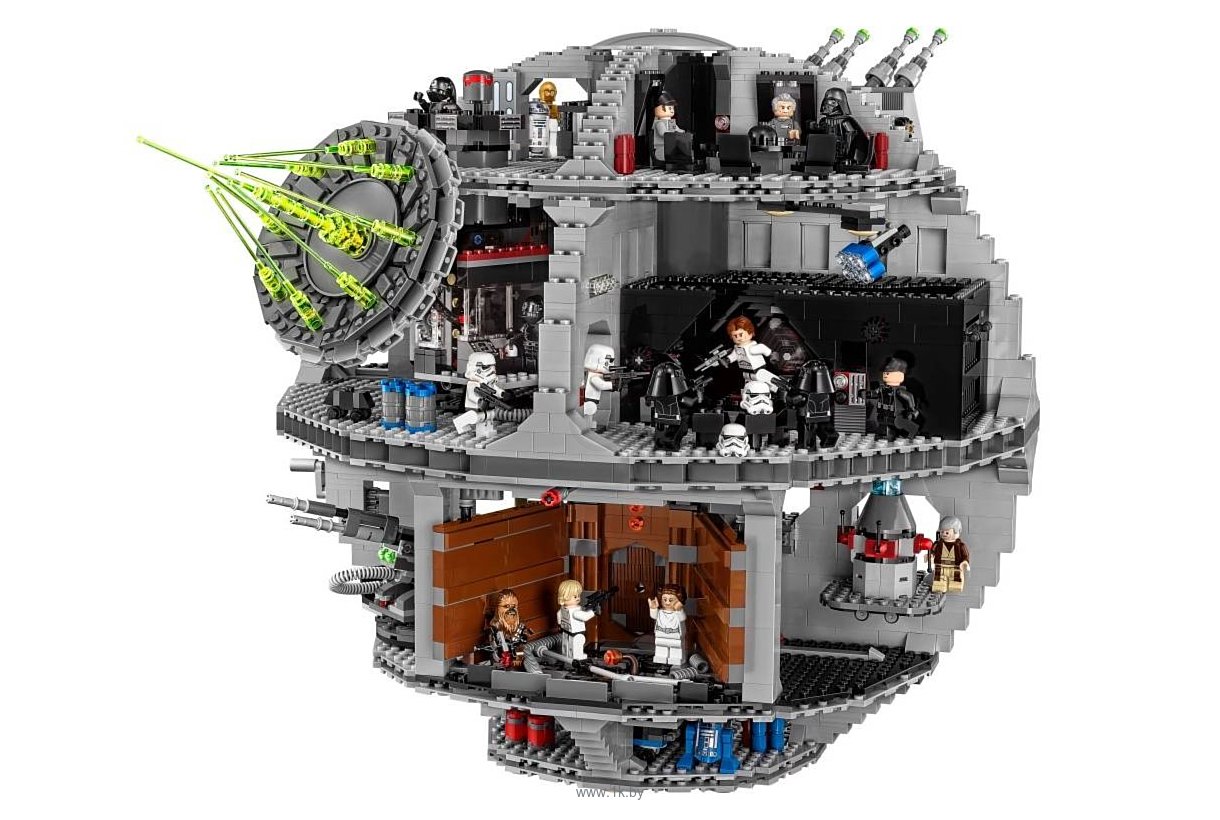 Фотографии Lepin Star Wars 05035 Звезда Смерти аналог Lego 75159