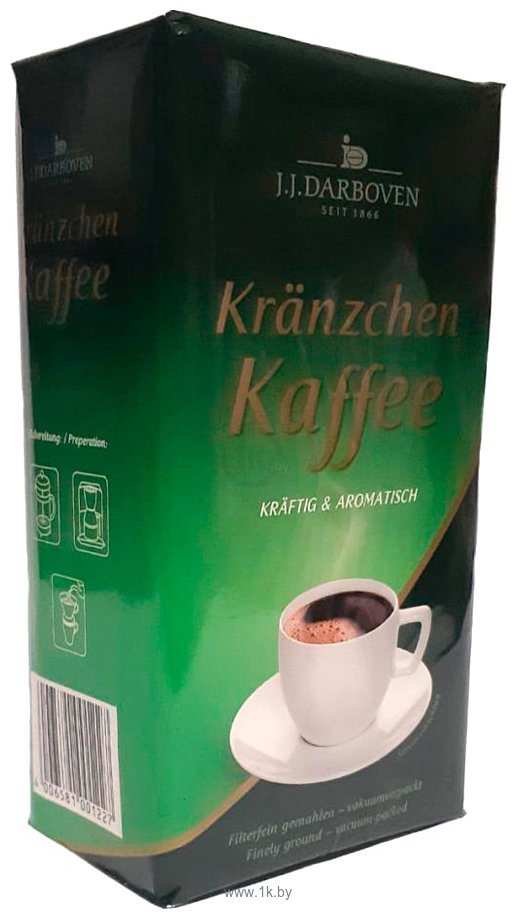 Фотографии J.J.Darboven Kranzchen Kaffee молотый 500 г