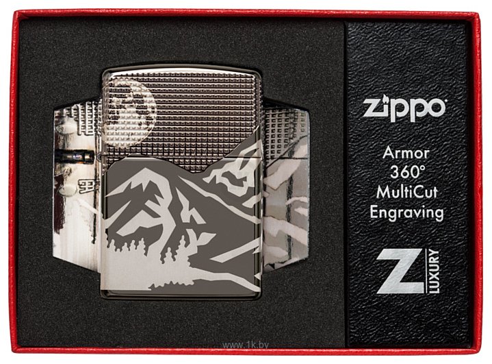 Фотографии Zippo 49299 Armor High Polish Black Ice