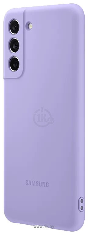 Фотографии Samsung Silicone Cover S21 FE (фиолетовый)