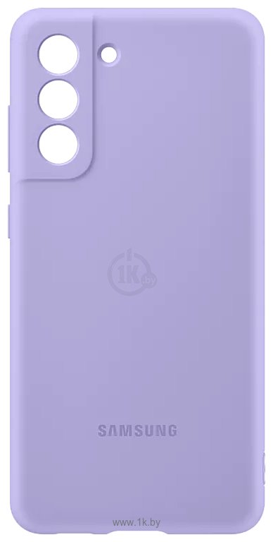 Фотографии Samsung Silicone Cover S21 FE (фиолетовый)