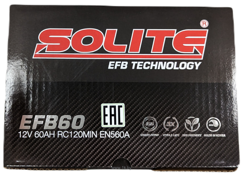 Фотографии Solite EFB (60Ah)