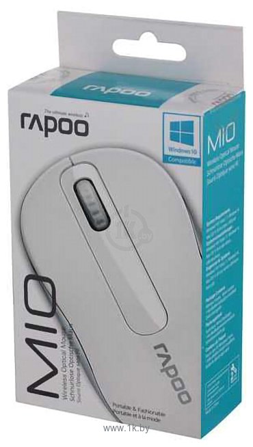 Фотографии Rapoo M10 white/silver