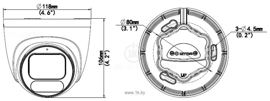 Фотографии Uniview IPC3624LE-ADF28K-WL