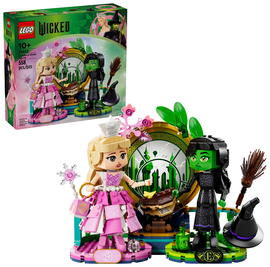 Фотографии LEGO Wicked 75682 Эльфаба и Глинда