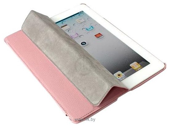 Фотографии Jison iPad 2/3/4 Smart Leather Cover Pink (JS-ID2-007)