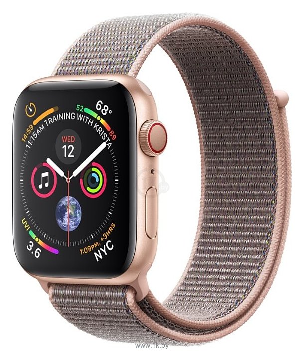 Фотографии Apple Watch Series 4 GPS + Cellular 44mm Aluminum Case with Sport Loop