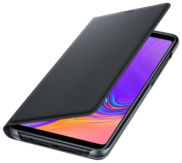 Фотографии Samsung Wallet Cover для Samsung Galaxy A9 (2018) (черный)