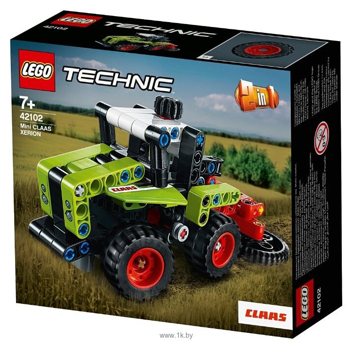 Фотографии LEGO Technic 42102 Mini CLAAS XERION