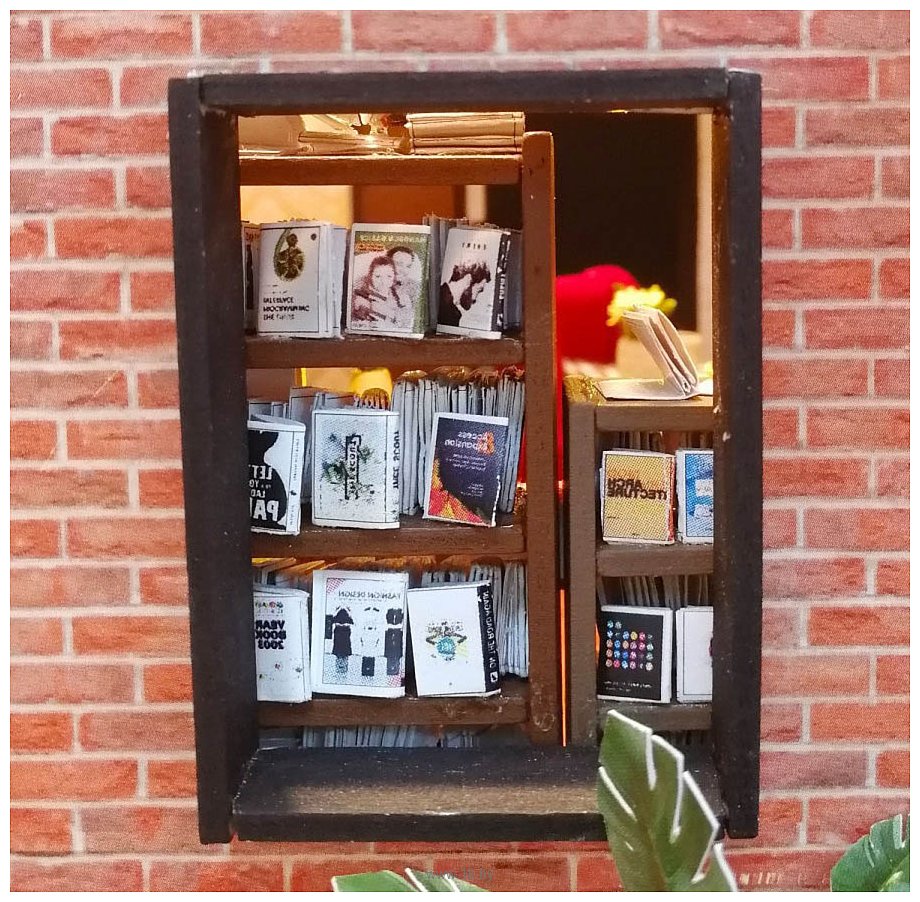 Фотографии Hobby Day DIY Mini House Книжный магазин (C008)