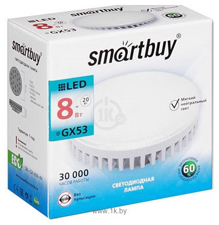 Фотографии SmartBuy GX53 8 Вт 6000 К SBL-GX-8W-6K