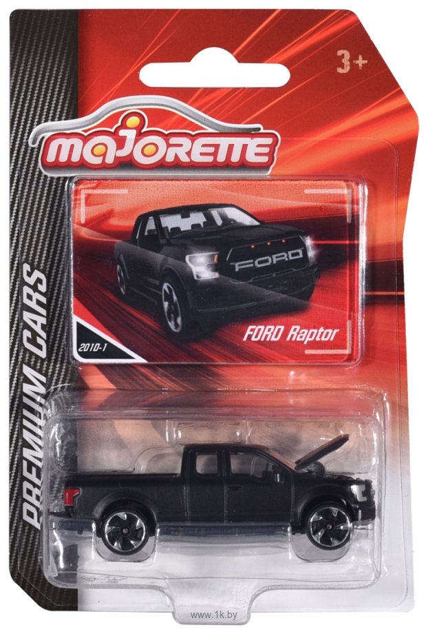 Фотографии Majorette Premium 212053052 Ford Raptor (черный)