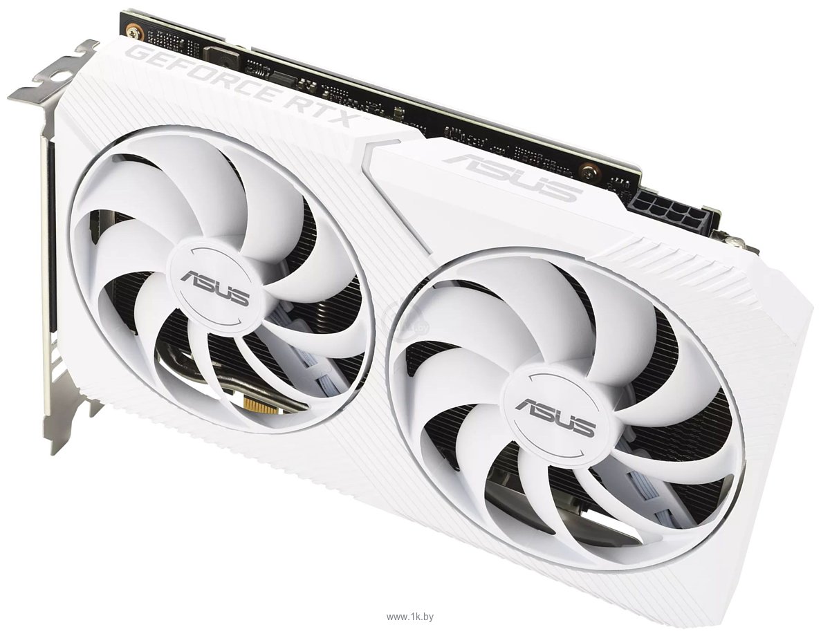 Фотографии ASUS Dual GeForce RTX 3060 White OC Edition 8GB (DUAL-RTX3060-O8G-WHITE)