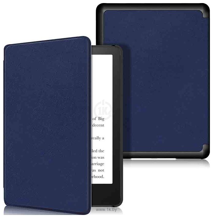 Фотографии KST Smart Case для Amazon Kindle Paperwhite 5/6/8 (с автовыключением, синий)