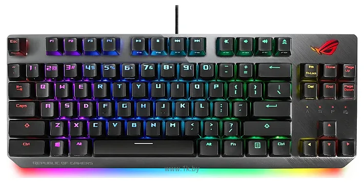 Фотографии ASUS ROG Strix Scope NX TKL ASUS ROG NX Red