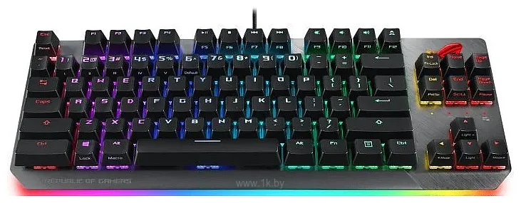 Фотографии ASUS ROG Strix Scope NX TKL ASUS ROG NX Red