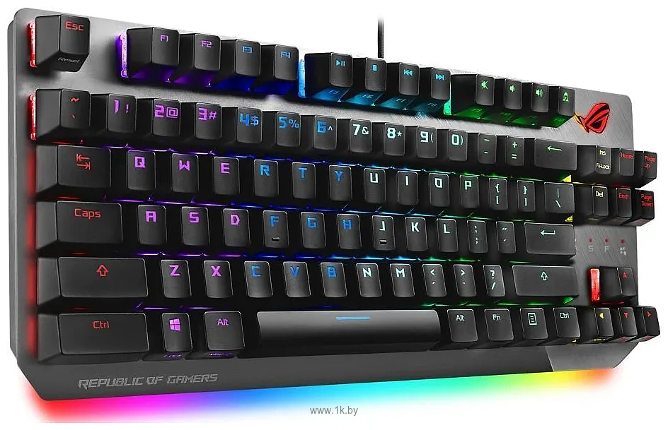 Фотографии ASUS ROG Strix Scope NX TKL ASUS ROG NX Red