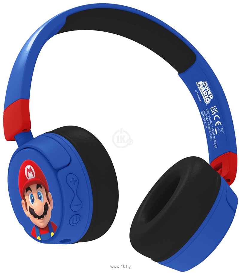 Фотографии OTL Technologies Super Mario Blue Kids Wireless SM1001