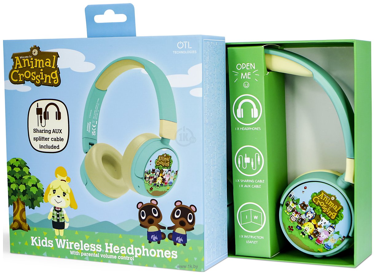 Фотографии OTL Technologies Nintendo Animal Crossing Kids Wireless AC0998