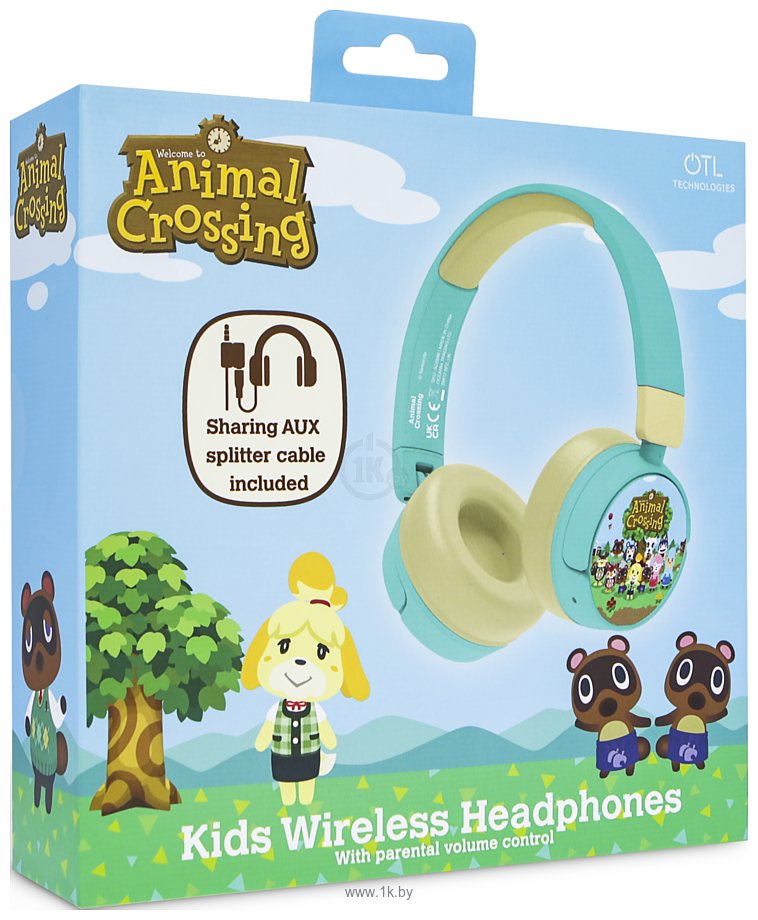 Фотографии OTL Technologies Nintendo Animal Crossing Kids Wireless AC0998