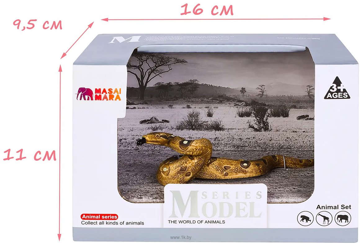 Фотографии Masai Mara Мир диких животных. Змея MM218-151