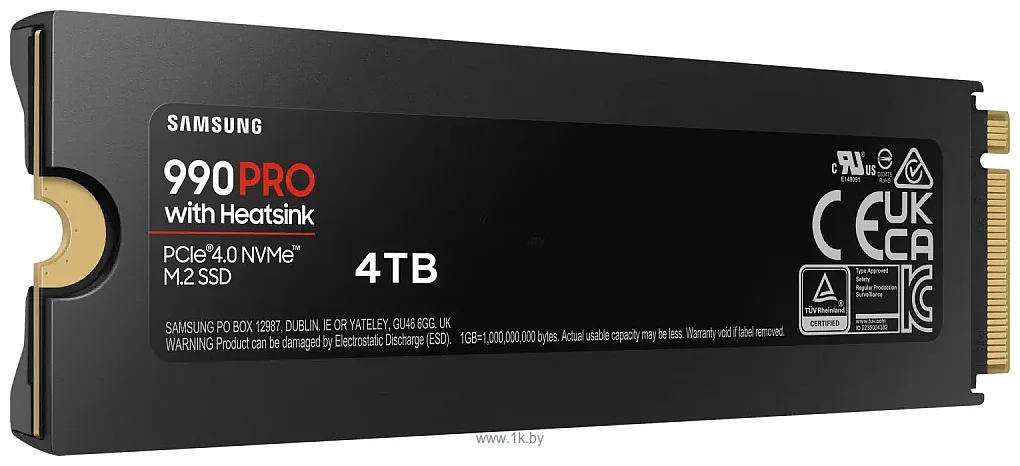 Фотографии Samsung 990 Pro с радиатором 4TB MZ-V9P4T0CW Фотографии Samsung 990 Pro с радиатором 4TB MZ-V9P4T0CW