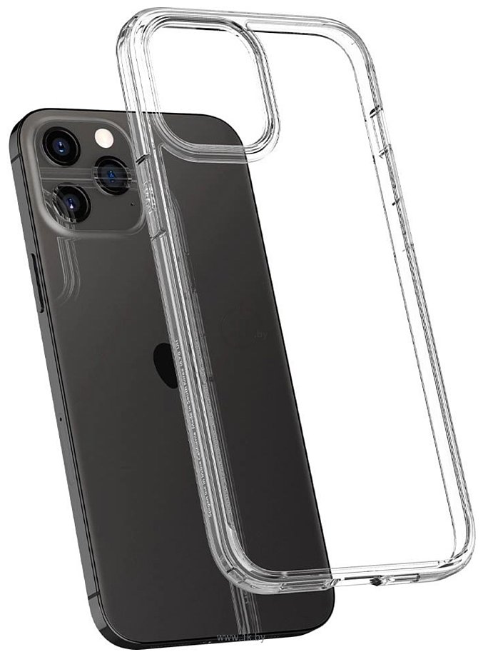 Фотографии Spigen Ultra Hybrid для iPhone 12 Pro Max ACS01618 (прозрачный)