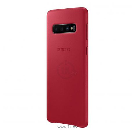 Фотографии Samsung Leather Cover для Samsung Galaxy S10 (красный)