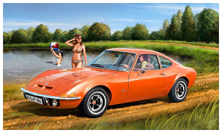 Фотографии Revell 07680 Автомобиль Opel GT