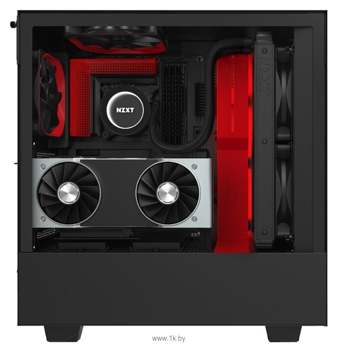 Фотографии NZXT H510i Black/red