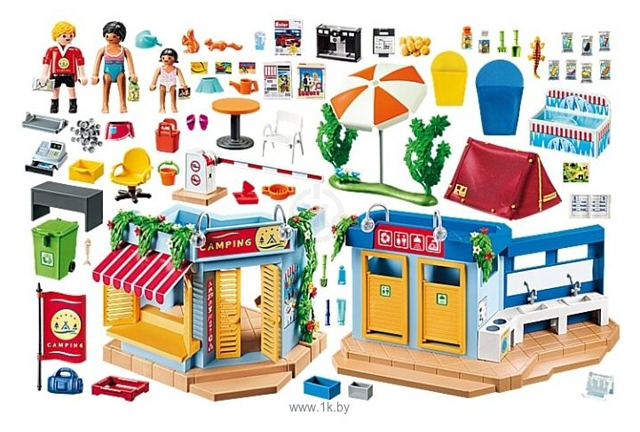 Фотографии Playmobil Family Fun 70087 Большой кемпинг