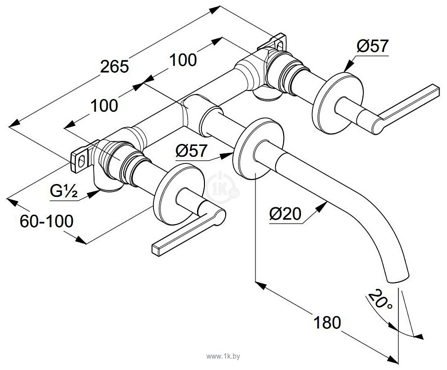 Фотографии Kludi Nova Fonte Puristic 201440515 Фотографии Kludi Nova Fonte Puristic 201440515