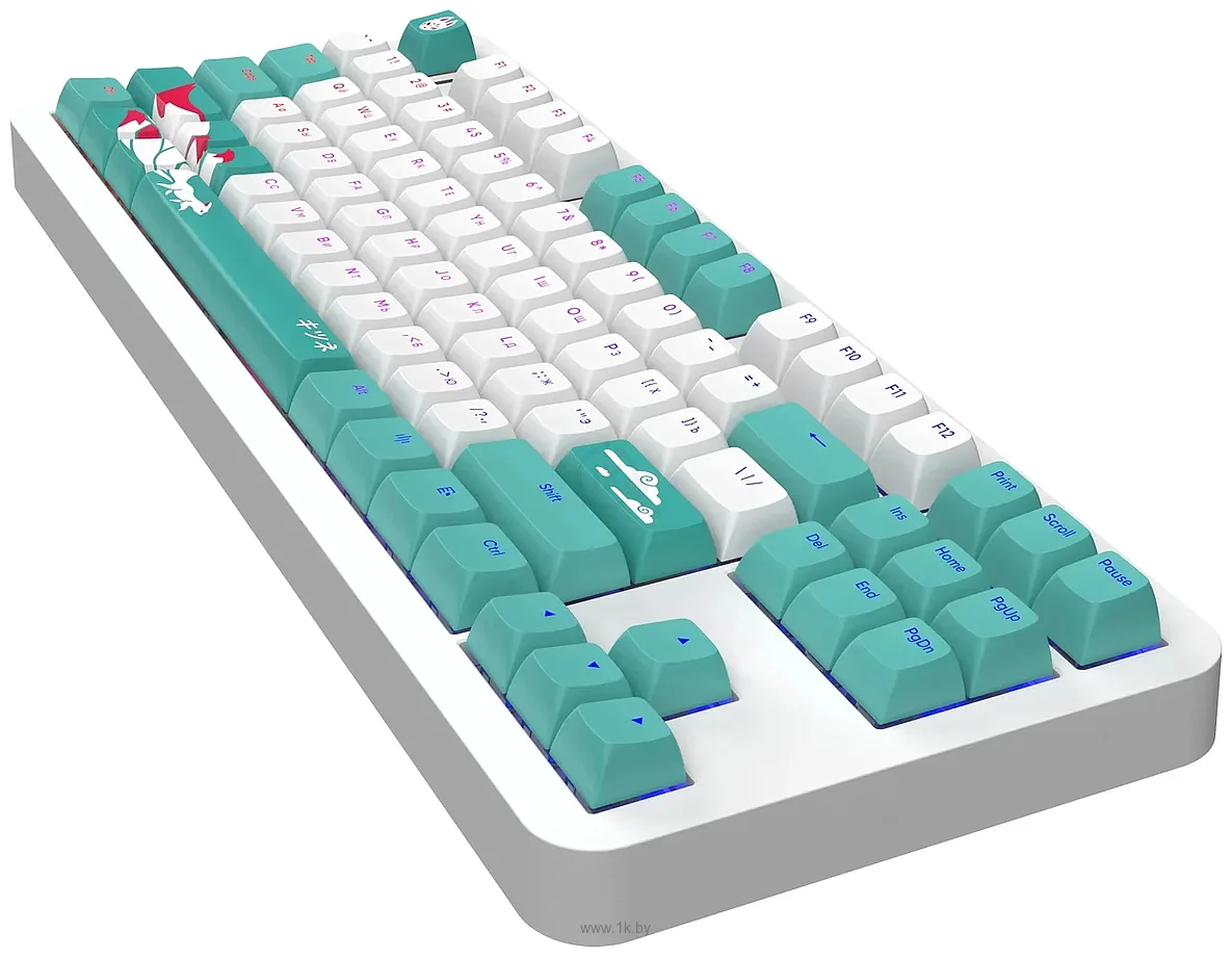 Фотографии Red Square Alumix TKL Classic Kitsune white, g3ms Aquamarine Фотографии Red Square Alumix TKL Classic Kitsune white, g3ms Aquamarine