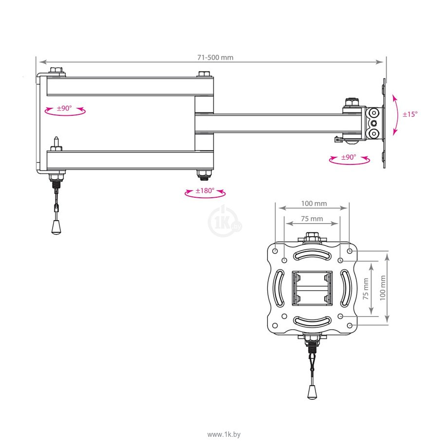 Фотографии Kromax AUTO-ARM-1 (черный)