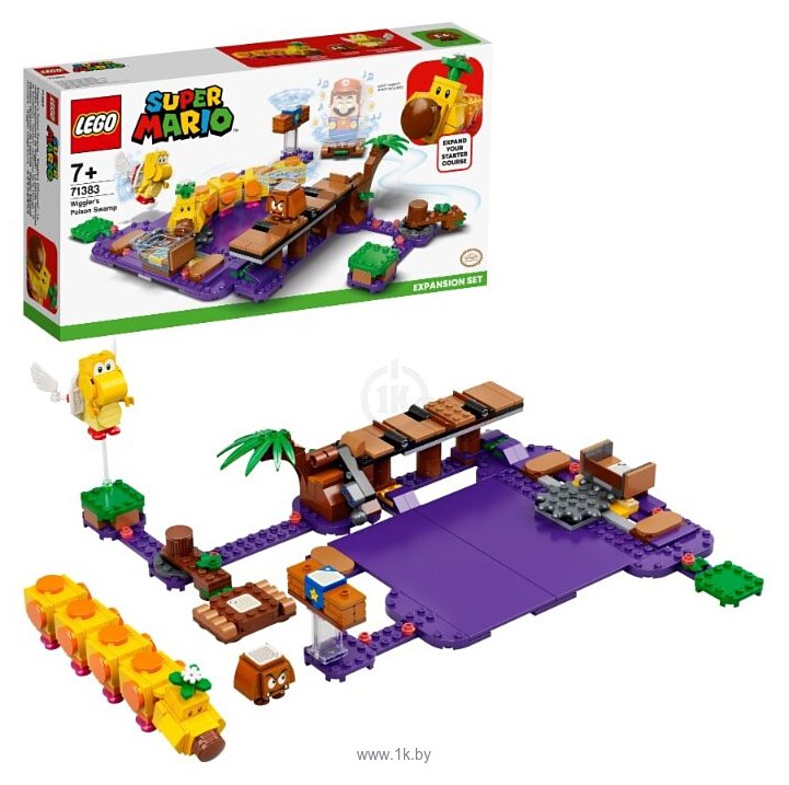 Фотографии LEGO Super Mario 71383 Дополнительный набор Ядовитое болото егозы