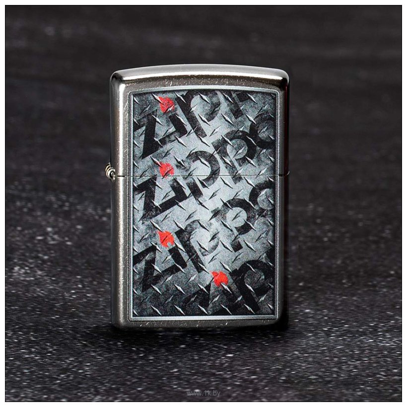 Фотографии Zippo 29838 Diamond Plate Design