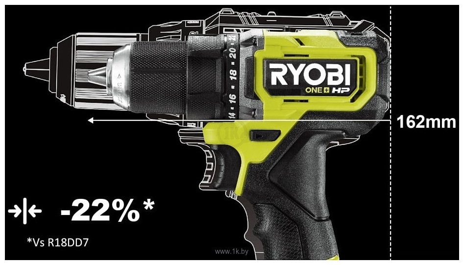 Фотографии Ryobi RDD18C-0 5133004979 (без АКБ)