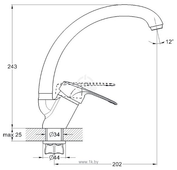 Фотографии Solone KAD4-A043 (хром)