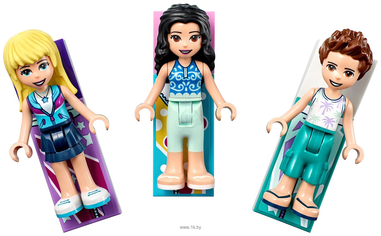 Фотографии LEGO Friends 41681 Лесной дом на колесах и парусная лодка