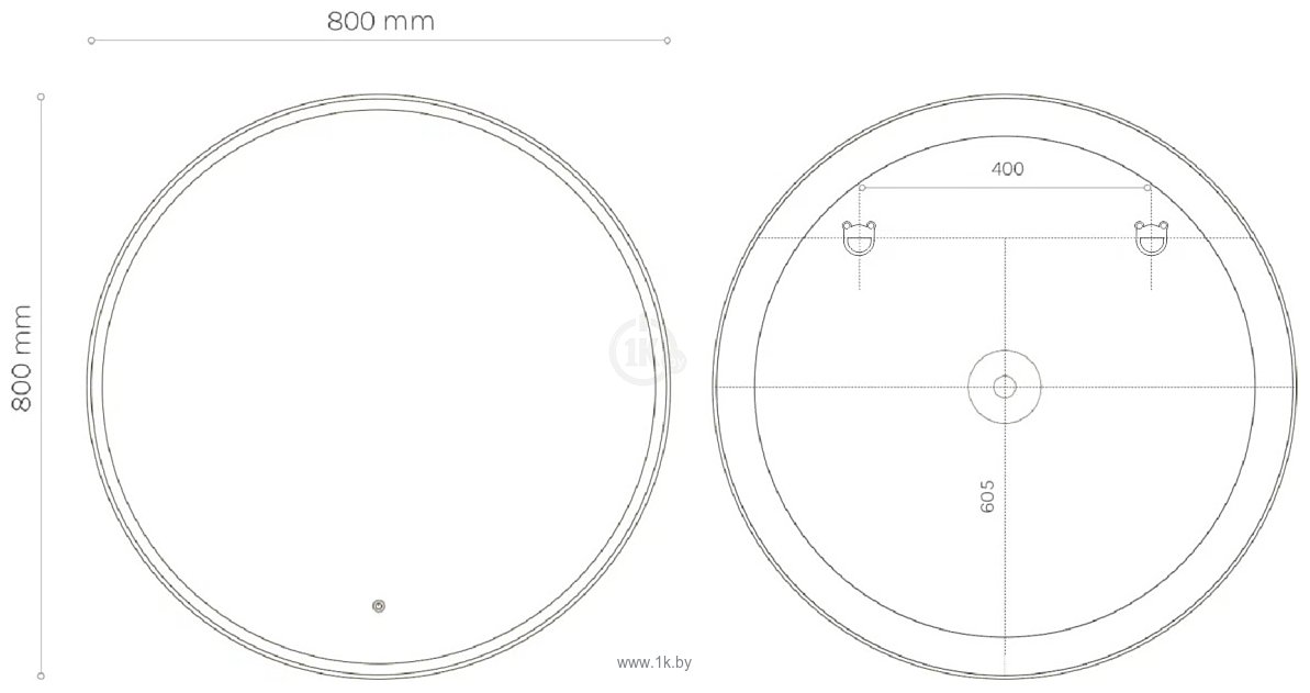 Фотографии KVV Group  Desire 800x800 сенсорный выключатель (влагостойкое)