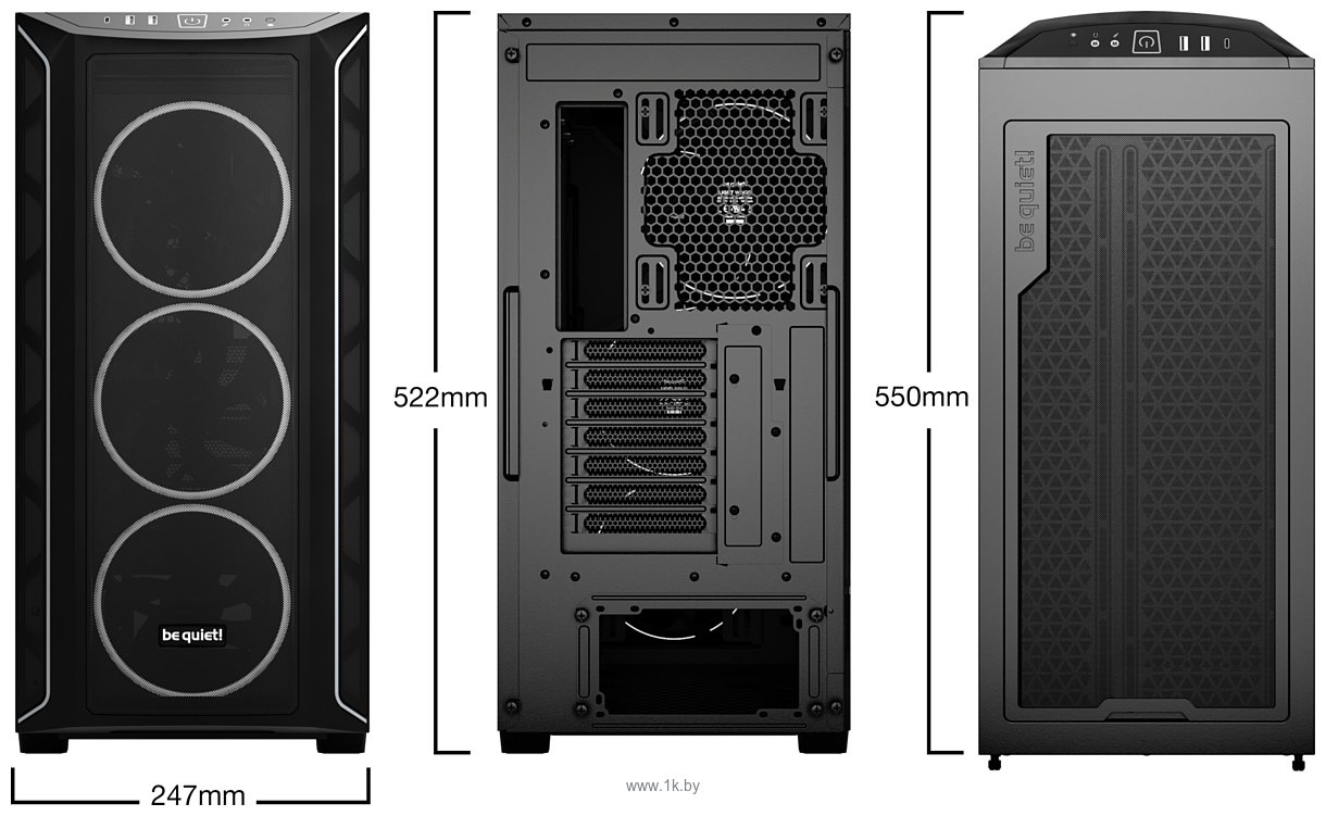 Фотографии be quiet! Shadow Base 800 FX Black BGW63